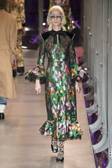 gucci autunno inverno 17 18|gucci runway dresses.